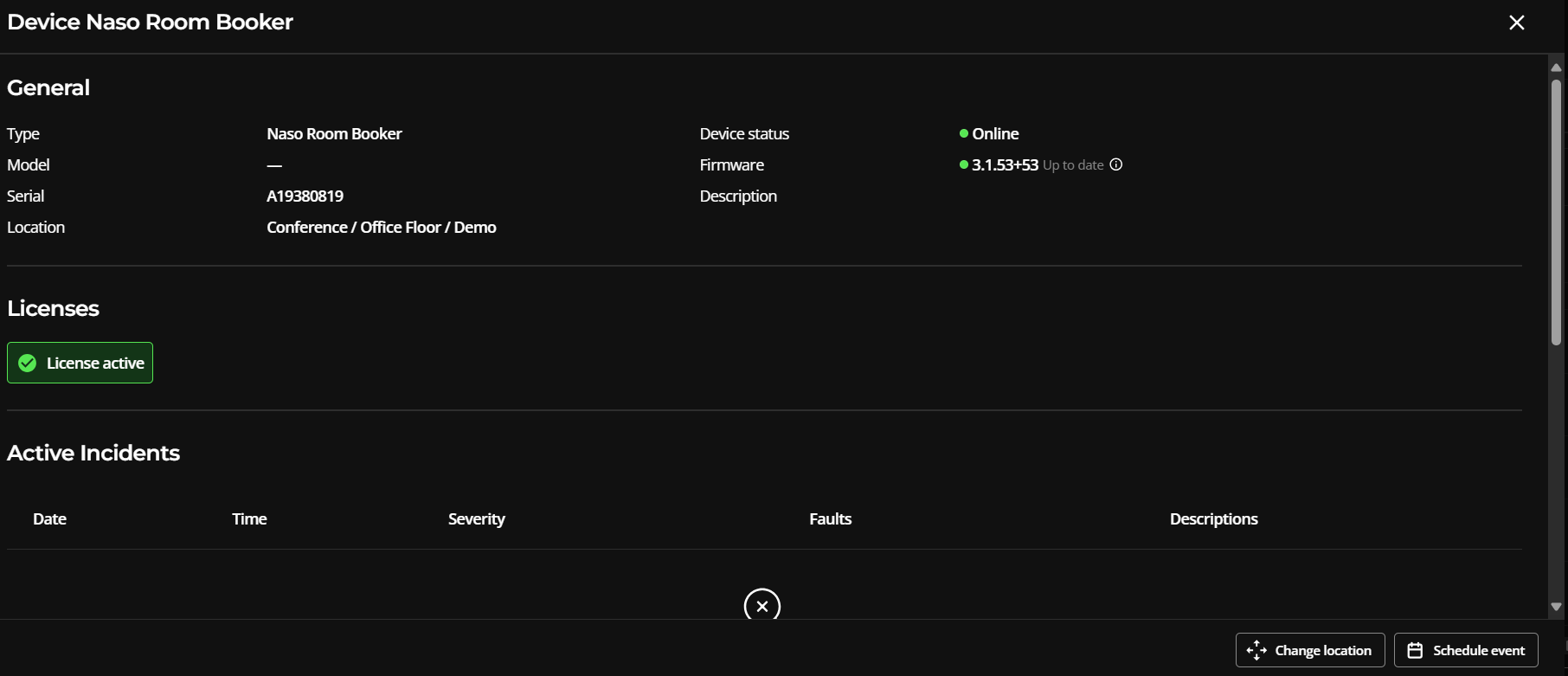 Individual device options